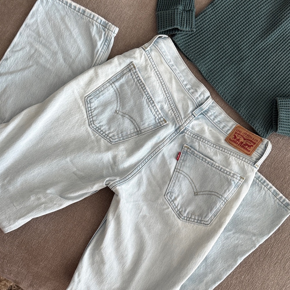 Levi's Sky Blue Denim Jeans